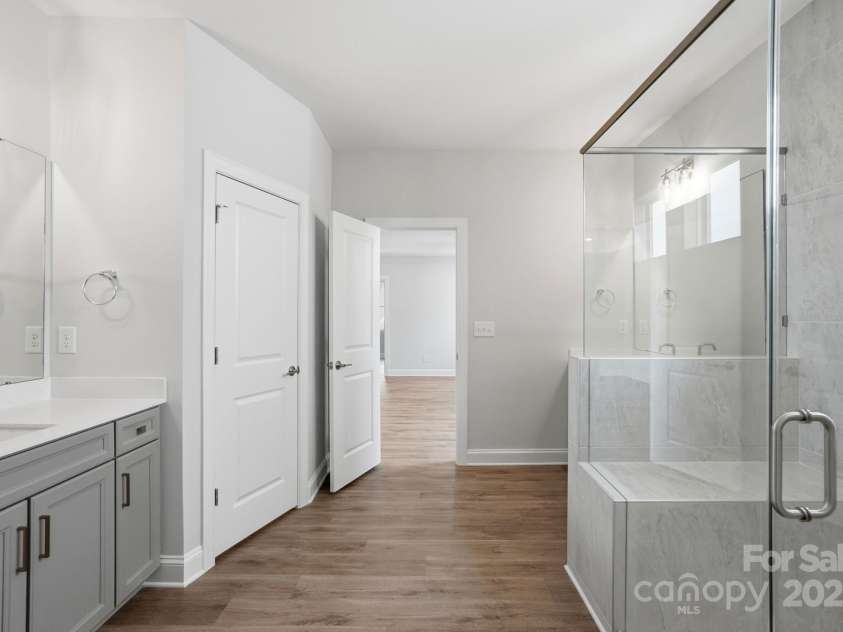 1247 Carrington Drive, Stanley, NC 28164.  MLS# CAR4285193, YatesRealty ID 30649. Primary Bathroom