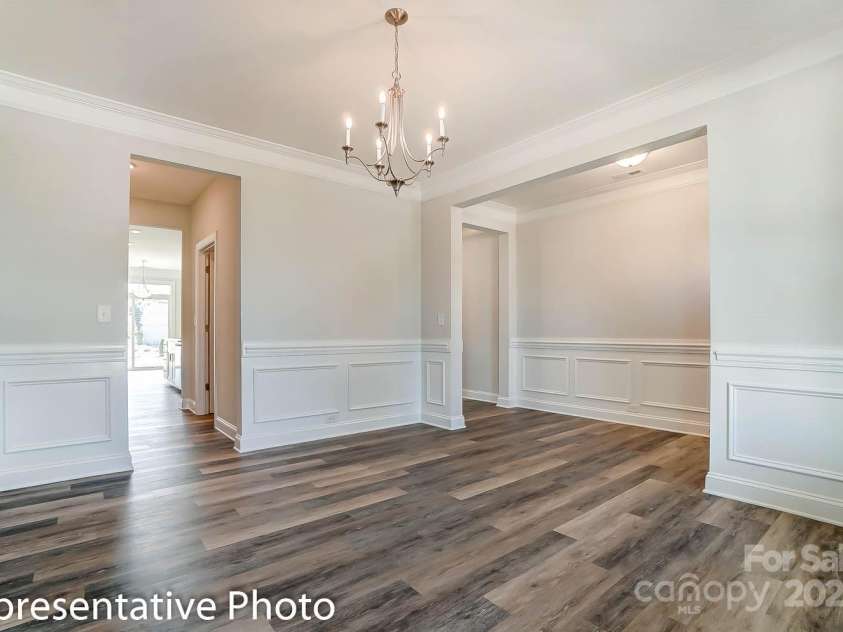 2227 Caravan Lane, Stanley, NC 28164.  MLS# CAR4265668, YatesRealty ID 30650. Will have an office with French doors, and decorative windows ILO dining room