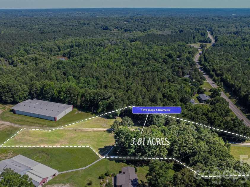 1019 Clack A Drome Drive, Chester, SC 29706.  MLS# CAR4389860, YatesRealty ID 30652. Lot lines are approximate