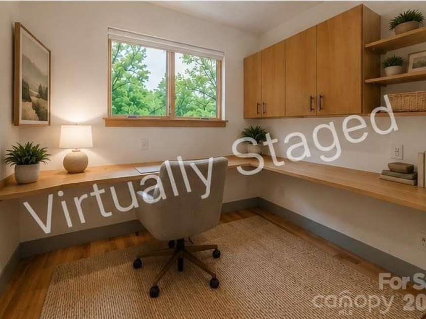87 Deaver Street, Asheville, NC 28806.  MLS# CAR4374258, YatesRealty ID 30655. Virtual OFFICE Staging