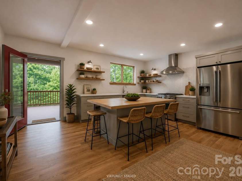 87 Deaver Street, Asheville, NC 28806.  MLS# CAR4374258, YatesRealty ID 30655. Virtually staged