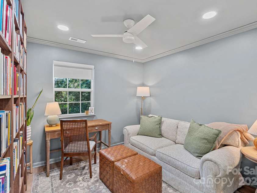 3130 Heathstead Place, Charlotte, NC 28210.  MLS# CAR4288251, YatesRealty ID 30665. 3rd bedroom being used as an office