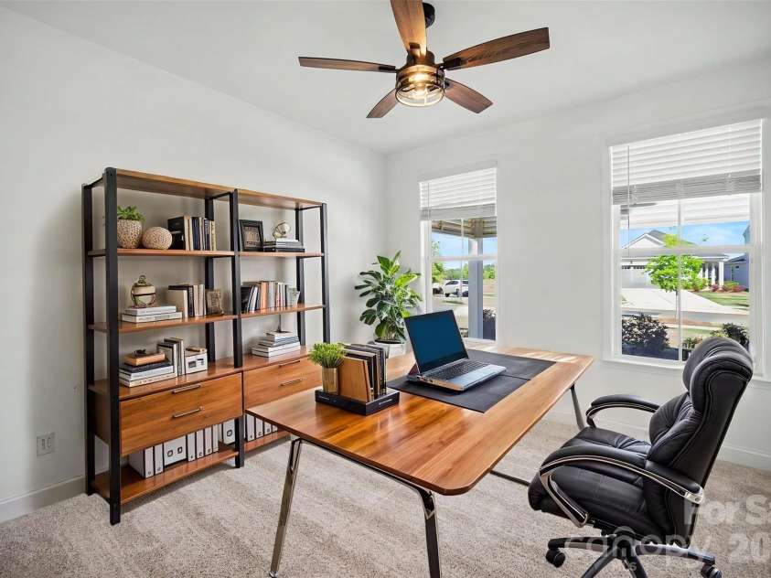 1949 Sparkling Stream Drive, Belmont, NC 28012.  MLS# CAR4383579, YatesRealty ID 30666. Flex room is 3d bedroom or office space.