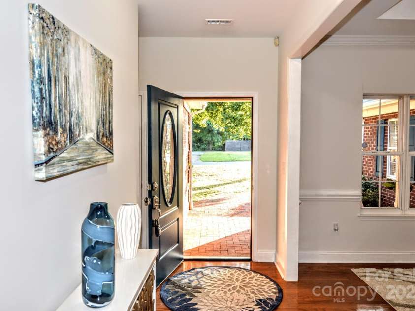 4304 Mara Lane, Monroe, NC 28110.  MLS# CAR4283425, YatesRealty ID 30670. Hardwood floors and wide entry welcome you home.