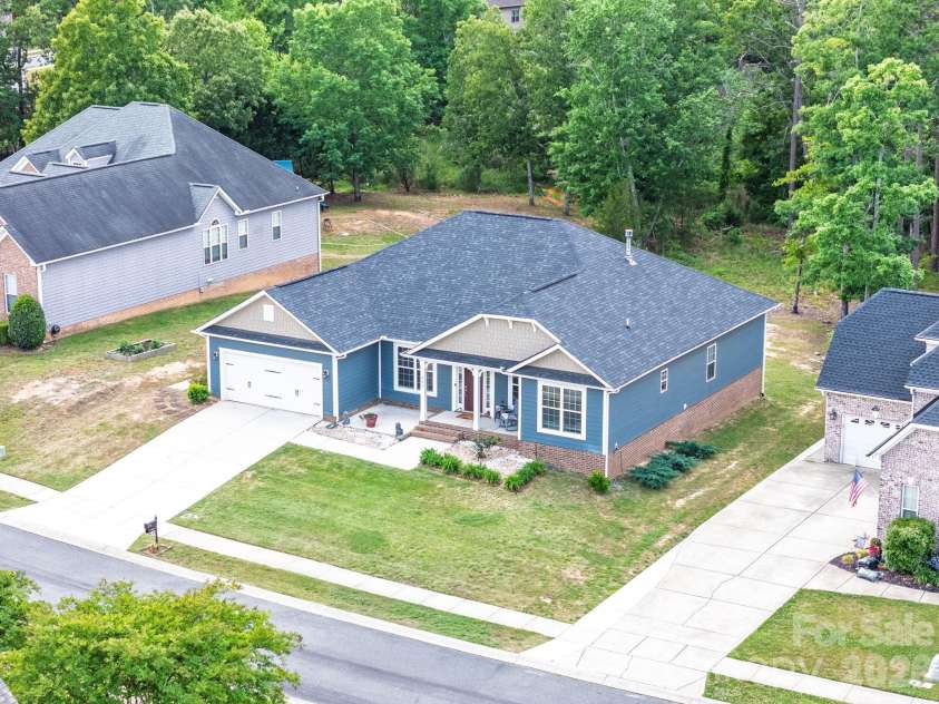 207 Vanderbilt Boulevard, Locust, NC 28097.  MLS# CAR4371476, YatesRealty ID 30677. Exterior