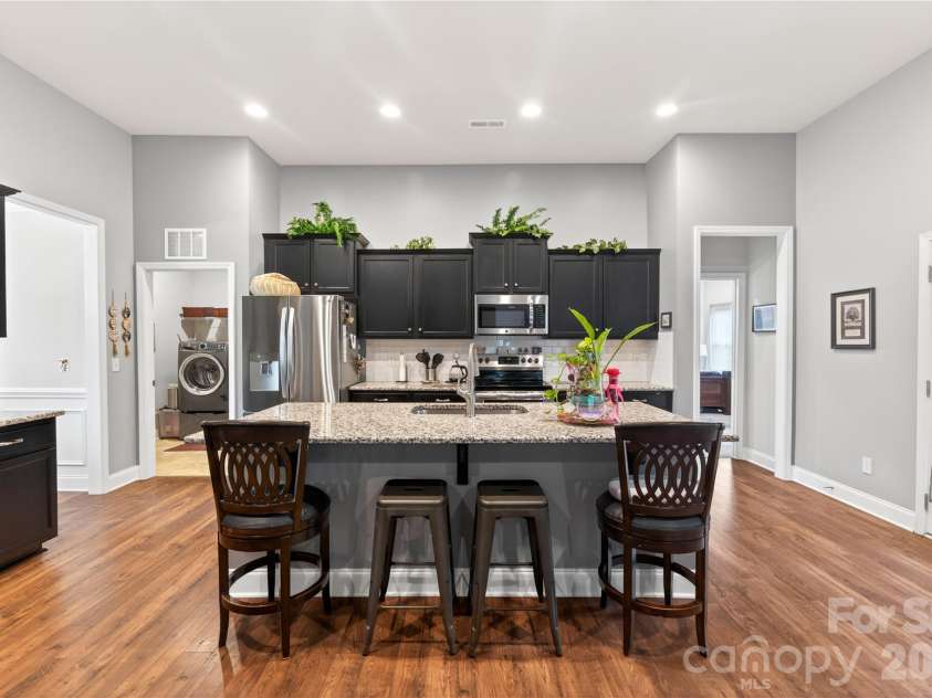 207 Vanderbilt Boulevard, Locust, NC 28097.  MLS# CAR4371476, YatesRealty ID 30677. Kitchen