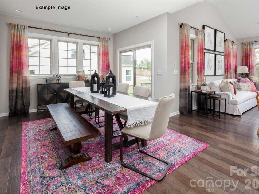 119 Dane Place, Mooresville, NC 28115.  MLS# CAR4379074, YatesRealty ID 30678. Example Photo - Morning/Dining Room