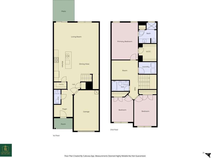5531 Harris Cove Drive, Charlotte, NC 28269.  MLS# CAR4392297, YatesRealty ID 30679. Floor Plan
