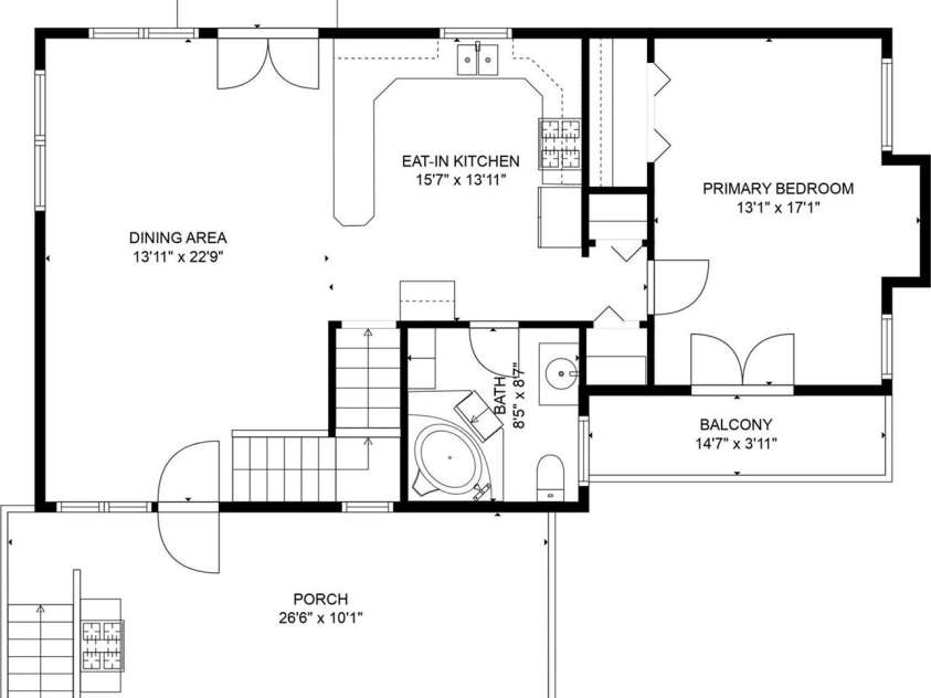80 Ferguson Lane, Bakersville, NC 28705.  MLS# CAR4288913, YatesRealty ID 30683. 