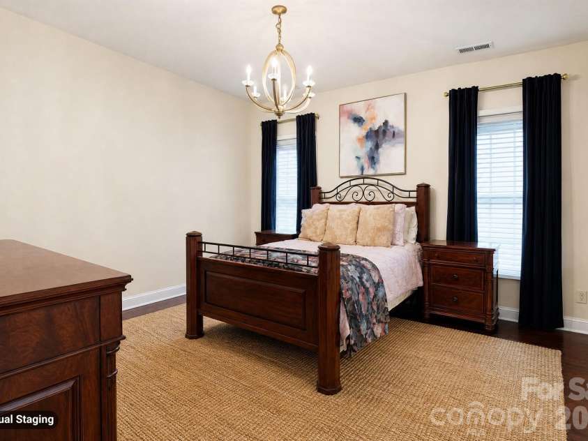 880 Hickory Stick Drive, Fort Mill, SC 29715.  MLS# CAR4379413, YatesRealty ID 30693. Bedroom 3