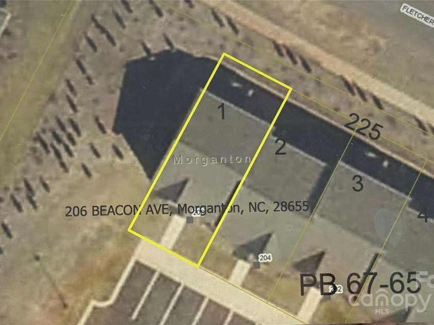 206 Beacon Avenue, Morganton, NC 28655.  MLS# CAR4287658, YatesRealty ID 30694. 