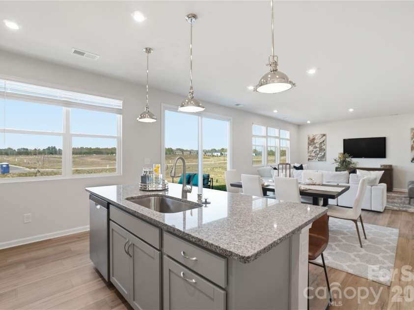 1335 Honey Trail, Monroe, NC 28112.  MLS# CAR4383032, YatesRealty ID 30698. Kitchen Island