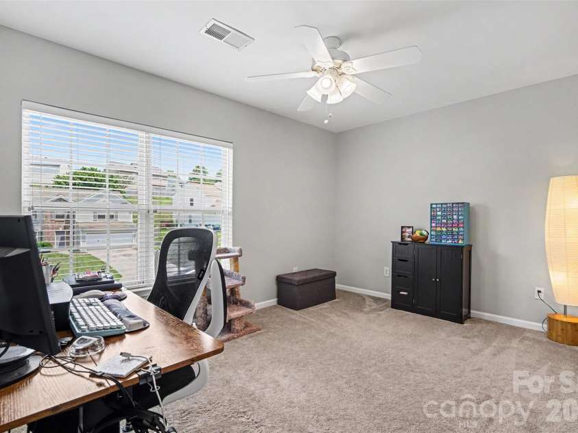 6019 Firethorne Lane, Concord, NC 28025.  MLS# CAR4391302, YatesRealty ID 30700. Secondary Bedroom 2