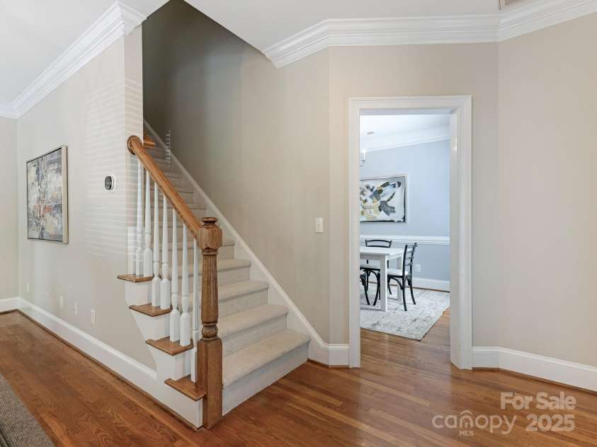 2617 Greyabby Court, Charlotte, NC 28270.  MLS# CAR4282748, YatesRealty ID 30704. Stair