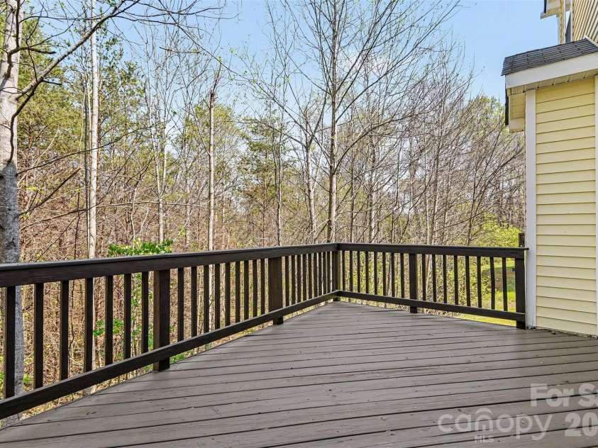 1392 Bottle Brush Lane, Harrisburg, NC 28075.  MLS# CAR4357534, YatesRealty ID 30709. Back Deck