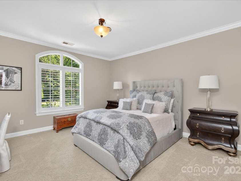 1100 Seminole Drive, Indian Land, SC 29707.  MLS# CAR4285132, YatesRealty ID 30711. Bedroom with en suite bath