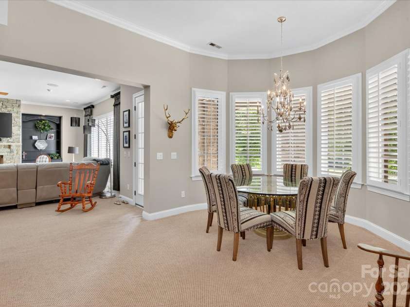 1100 Seminole Drive, Indian Land, SC 29707.  MLS# CAR4285132, YatesRealty ID 30711. Dining area in basement