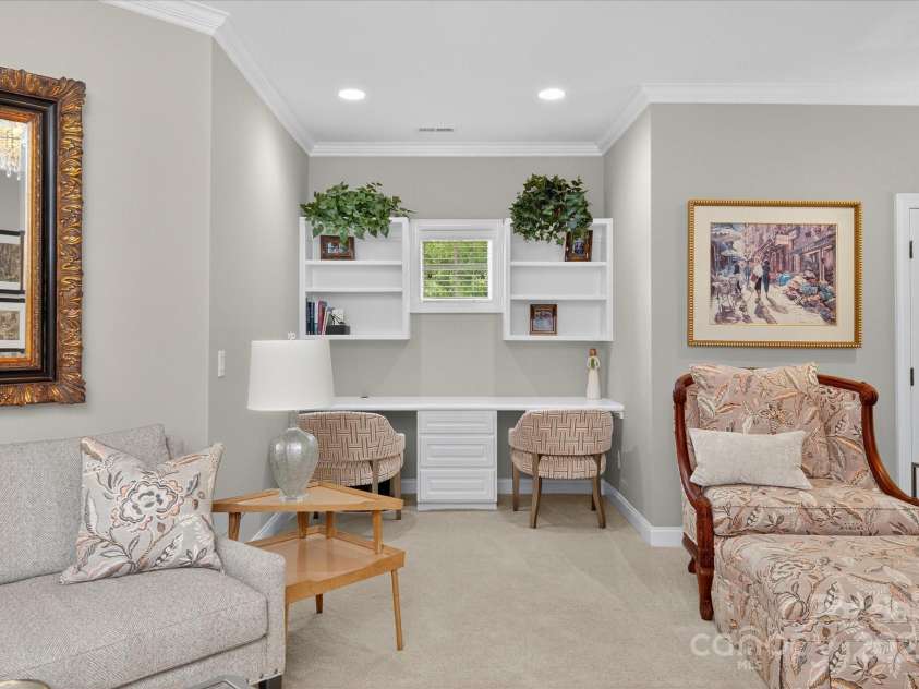 1100 Seminole Drive, Indian Land, SC 29707.  MLS# CAR4285132, YatesRealty ID 30711. Dual desk area in upstairs living room