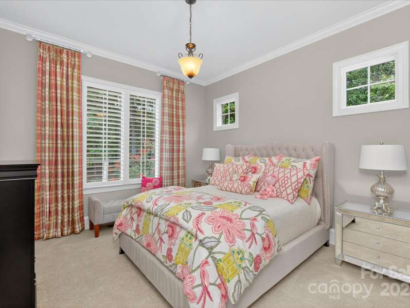 1100 Seminole Drive, Indian Land, SC 29707.  MLS# CAR4285132, YatesRealty ID 30711. Guest suite on main level with private bath