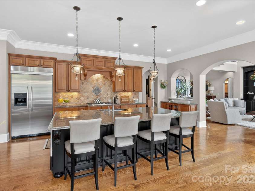 1100 Seminole Drive, Indian Land, SC 29707.  MLS# CAR4285132, YatesRealty ID 30711. Kitchen Aid side by side fridge conveys