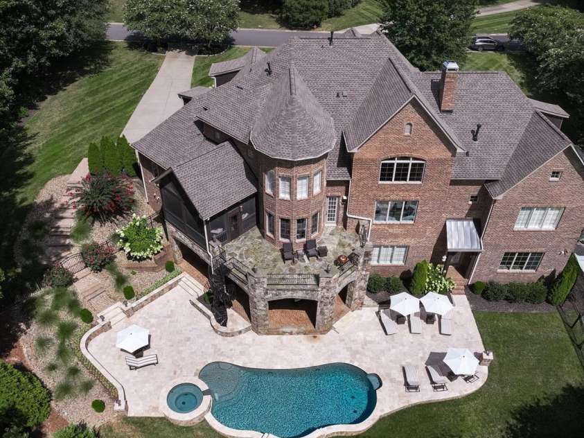 1100 Seminole Drive, Indian Land, SC 29707.  MLS# CAR4285132, YatesRealty ID 30711. Stunning estate on the 13th tee box with backyard oasis