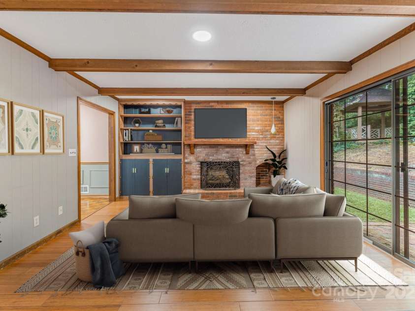 119 Yardley Court, Hendersonville, NC 28739.  MLS# CAR4285424, YatesRealty ID 30713. Virtually Staged - Den