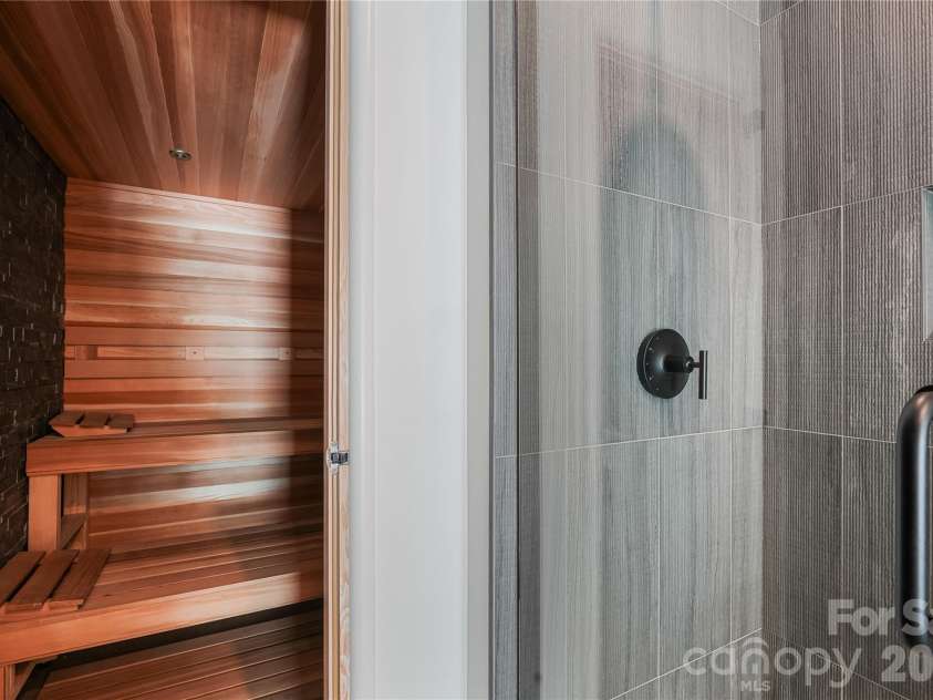 22554 John Gamble Road, Cornelius, NC 28031.  MLS# CAR4388658, YatesRealty ID 30713. Sauna 