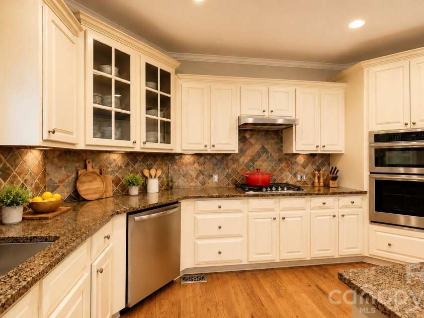 7010 Stanbury Drive, Matthews, NC 28104.  MLS# CAR4391261, YatesRealty ID 30719. Virtual staging