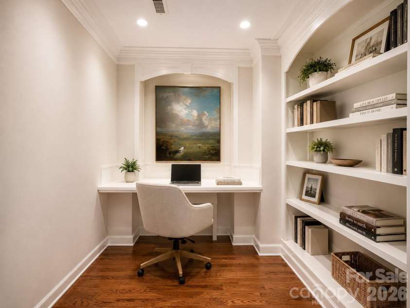 7010 Stanbury Drive, Matthews, NC 28104.  MLS# CAR4391261, YatesRealty ID 30719. Virtual staging