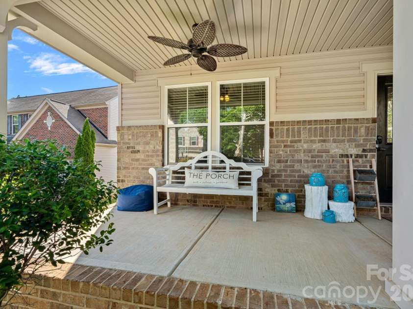 442 Almora Loop, Mooresville, NC 28115.  MLS# CAR4385982, YatesRealty ID 30720. Expansive covered front porch
