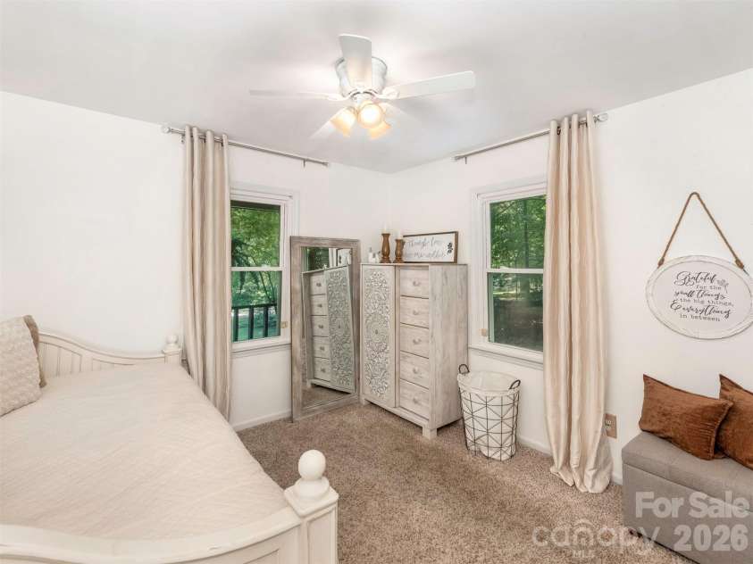 3814 Wonderland Drive, Matthews, NC 28104.  MLS# CAR4391845, YatesRealty ID 30724. Bedroom 3
