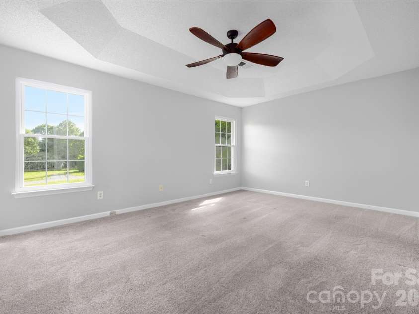 9535 Forest Path Drive, Charlotte, NC 28269.  MLS# CAR4388115, YatesRealty ID 30726. Primary bedroom