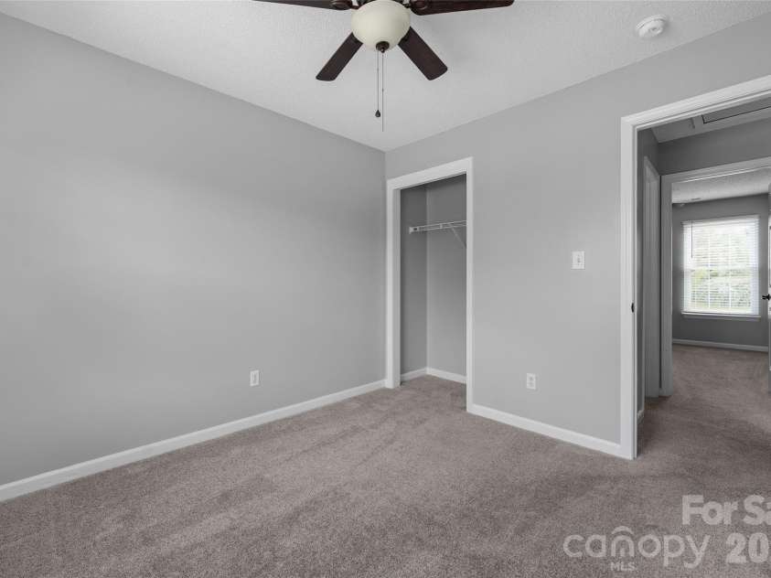 9535 Forest Path Drive, Charlotte, NC 28269.  MLS# CAR4388115, YatesRealty ID 30726. Secondary bedroom 1