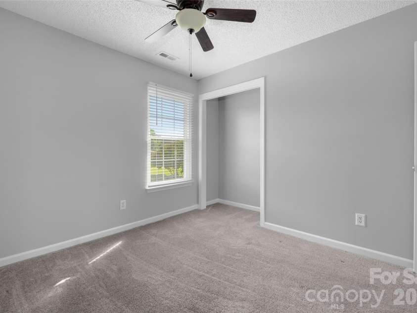 9535 Forest Path Drive, Charlotte, NC 28269.  MLS# CAR4388115, YatesRealty ID 30726. Secondary bedroom 2