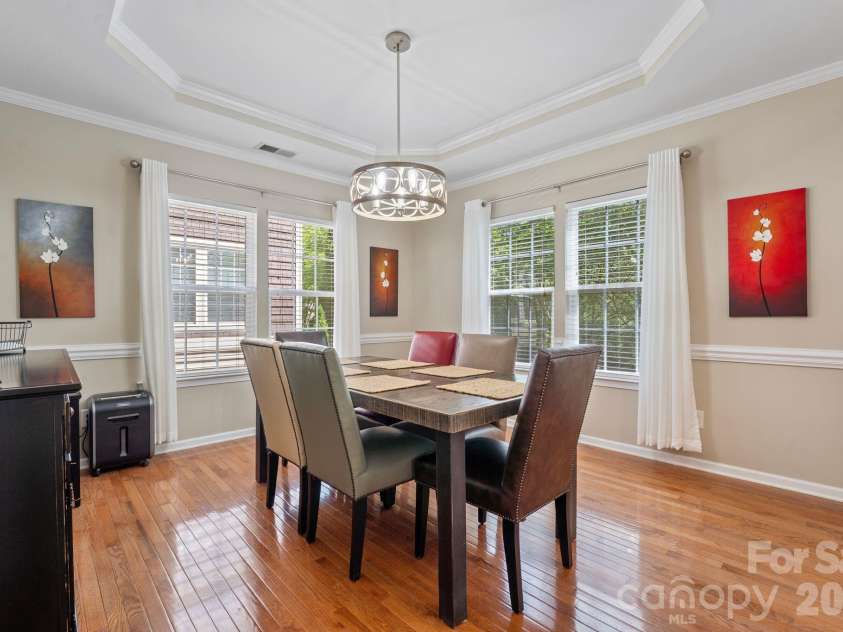 18533 The Commons Boulevard, Cornelius, NC 28031.  MLS# CAR4374906, YatesRealty ID 30727. Formal Dining Room
