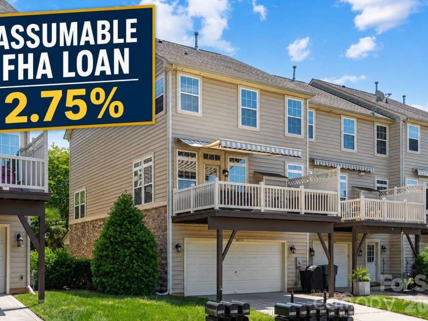 18533 The Commons Boulevard, Cornelius, NC 28031.  MLS# CAR4374906, YatesRealty ID 30727. Save $$$ by Assuming Current Loan
