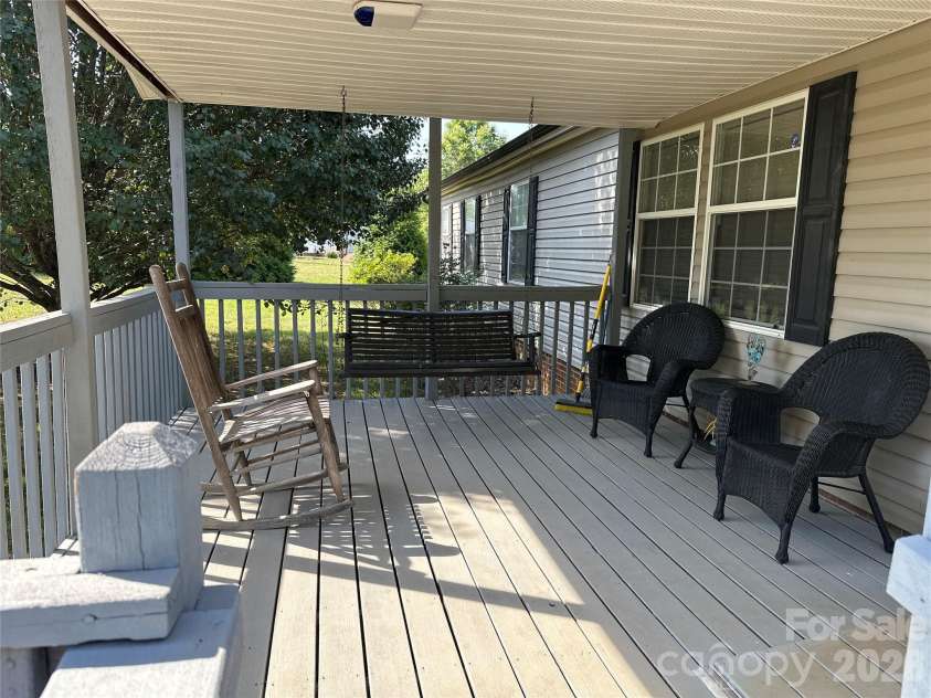 2567 Peeler Road, Vale, NC 28168.  MLS# CAR4389141, YatesRealty ID 30730. Front porch