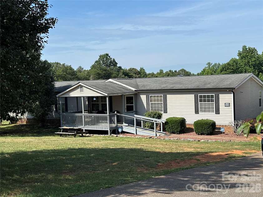 2567 Peeler Road, Vale, NC 28168.  MLS# CAR4389141, YatesRealty ID 30730. Front View