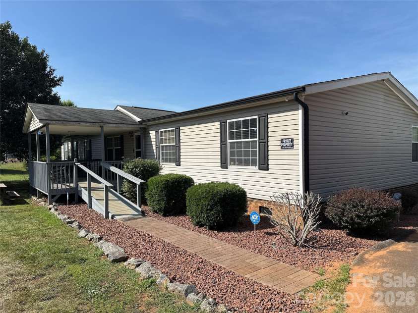 2567 Peeler Road, Vale, NC 28168.  MLS# CAR4389141, YatesRealty ID 30730. Side View