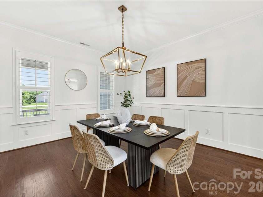 104 Broad Birch Drive, Davidson, NC 28036.  MLS# CAR4388325, YatesRealty ID 30731. Dining Room