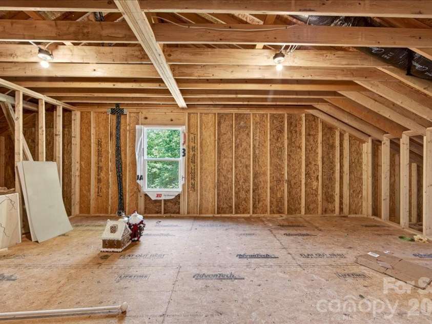 104 Broad Birch Drive, Davidson, NC 28036.  MLS# CAR4388325, YatesRealty ID 30731. Walk in storage/attic