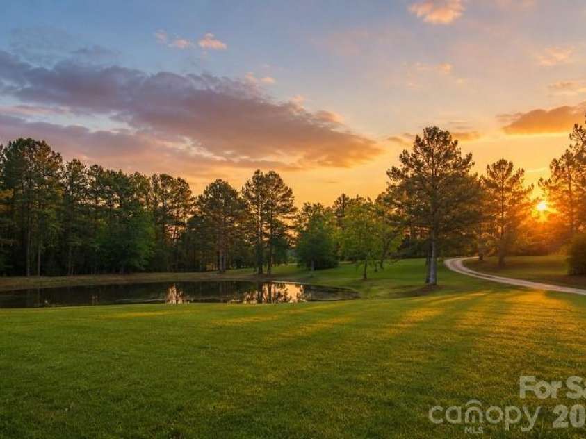 4445 Rowell Road, Lancaster, SC 29720.  MLS# CAR4387327, YatesRealty ID 30732. Sunset photo - Digitally enhanced