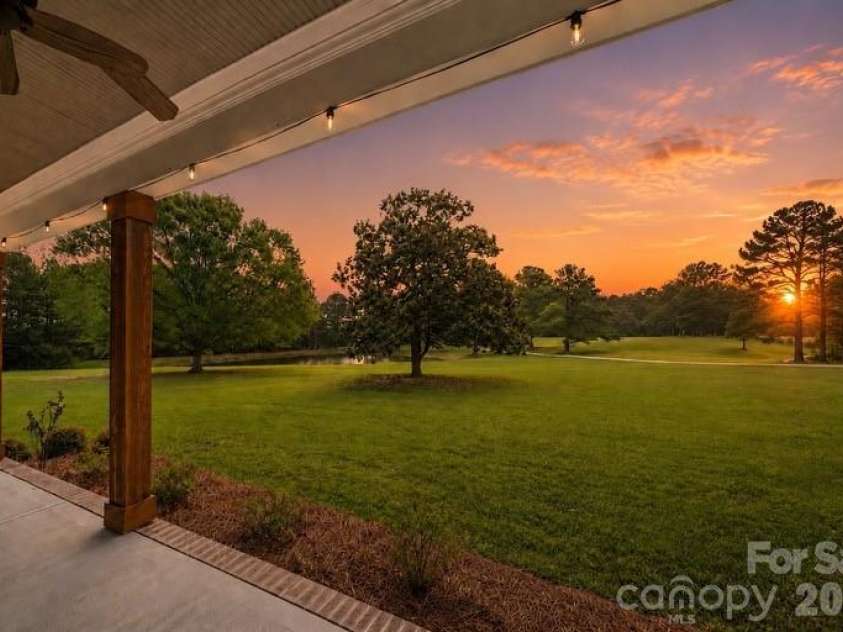 4445 Rowell Road, Lancaster, SC 29720.  MLS# CAR4387327, YatesRealty ID 30732. Sunset photo - digitally enhanced