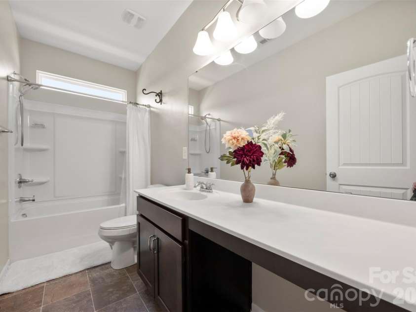 126 Kingston Drive, Locust, NC 28097.  MLS# CAR4393896, YatesRealty ID 30746. Secondary Bathroom