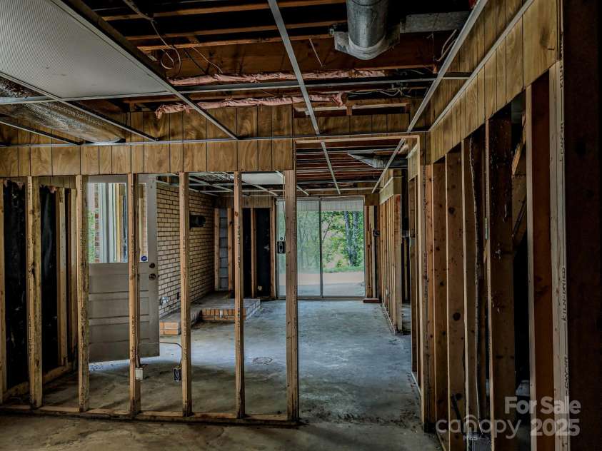 56 Gill Branch Road, Weaverville, NC 28787.  MLS# CAR4270678, YatesRealty ID 3075. Unfinished but plumbed for a kitchen and a bathroom  already.