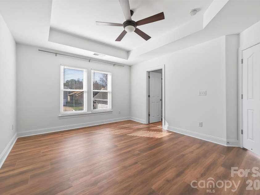 15725 Chipping Drive, Huntersville, NC 28078.  MLS# CAR4335017, YatesRealty ID 3076. Primary bedroom