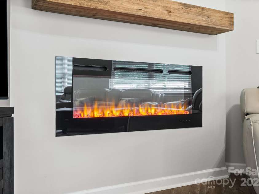 1235 Rutherford Street, York, SC 29745.  MLS# CAR4289846, YatesRealty ID 30760. Electric Fireplace with Mantel