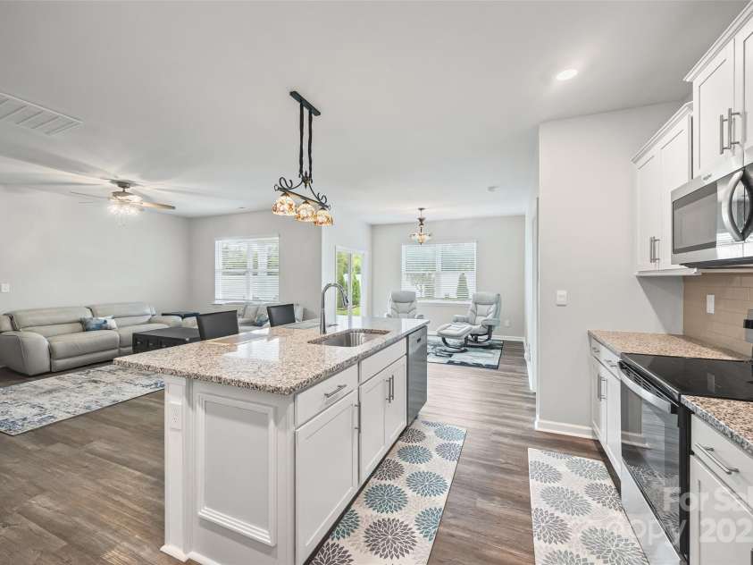 1235 Rutherford Street, York, SC 29745.  MLS# CAR4289846, YatesRealty ID 30760. Open Concept Living