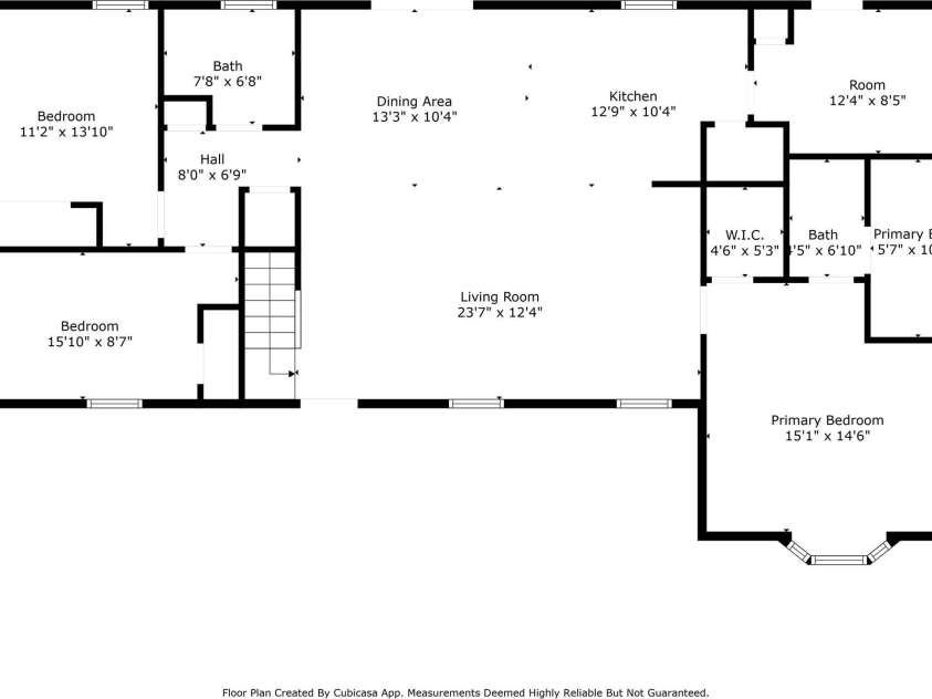 266 Rhododendron Drive, Saluda, NC 28773.  MLS# CAR4288597, YatesRealty ID 30762. Main level dimensions