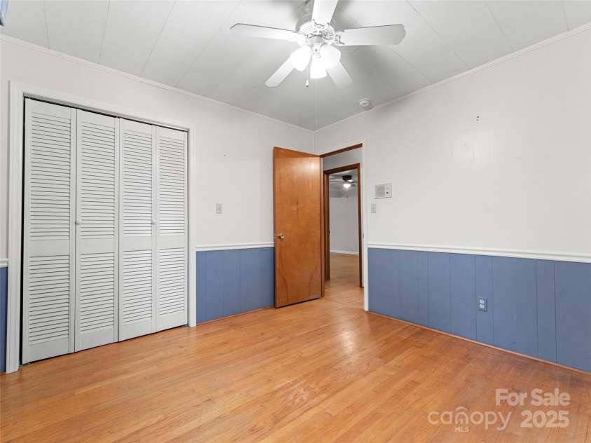 138 Stillwagon Lane, Cedar Mountain, NC 28718.  MLS# CAR4288259, YatesRealty ID 30766. Upstairs Bedroom 1